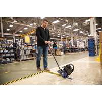 Ruban de marquage pour plancher ToughStripe Max, 2" x 100', Polyester, Noir et jaune NTL Industrial