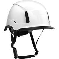 Bordure &eacute;troite compl&egrave;te &agrave; agrafe pour casque d'alpiniste RZRBack, blanc NTL Industrial