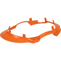 Narrow Clip-On Full Brim for RZRBack Climbing Helmet, Burnt Orange NTL Industrial