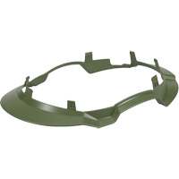 Bordure &eacute;troite compl&egrave;te &agrave; agrafe pour casque d'alpiniste RZRBack, Vert militaire NTL Industrial