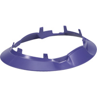 Bordure large compl&egrave;te &agrave; agrafe pour casque d'alpiniste RZRBack, wistarie NTL Industrial