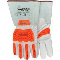 Scape Goat Cut-Resistant Gloves, X-Small, Goatskin Palm, Gauntlet/Driver Cuff NTL Industrial