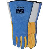 Yellow Tail MIG/TIG Welding Gloves, Grain Deerskin/Split Cowhide, Size Small NTL Industrial