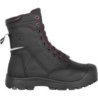 Women's Work Boots with Internal Flexible Metguard, Leather, Steel Toe, Size 5, Impermeable NTL Industrial