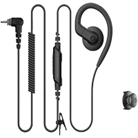 Over-the-Ear Single Pin Earpiece for Curve Two-Way Radio NTL Industrial