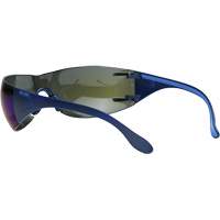 Adapt Lite Safety Glasses, Blue Mirror Lens, Anti-Fog/Anti-Scratch, ANSI Z87+/Meets/Exceeds CSA Z94.3 NTL Industrial