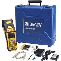 Portable Cable Label Printer M610 with Workstation Wire ID Software & 300 DPI Print Resolution, 2" Tape NTL Industrial