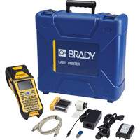 M610 Bluetooth Handheld Label Maker with Workstation Safety & Facility ID Software & Hard Case, 2" Tape NTL Industrial