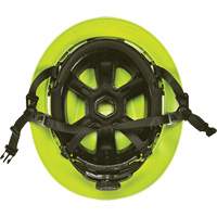 V-Gard H2&reg; Full Brim Safety Helmet, Ratchet Suspension, Non-Vented NTL Industrial