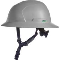 V-Gard H2&reg; Full Brim Safety Helmet, Ratchet Suspension, Non-Vented NTL Industrial