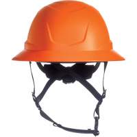 V-Gard H2&reg; Full Brim Safety Helmet, Ratchet Suspension, Non-Vented NTL Industrial