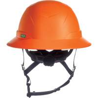 V-Gard H2&reg; Full Brim Safety Helmet, Ratchet Suspension, Non-Vented NTL Industrial