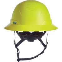 V-Gard H2&reg; Full Brim Safety Helmet, Ratchet Suspension, Non-Vented NTL Industrial