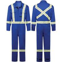 Combinaison de 9 oz FR Avenger, style 109, Hommes, Bleu royal, Taille 34 NTL Industrial