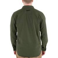 Chemise en flanelle GRIDIRON, Hommes, Petit, Vert NTL Industrial
