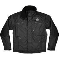 N-Ferno&reg; Winter Work Jacket, Men's/Women's, Small, Black NTL Industrial