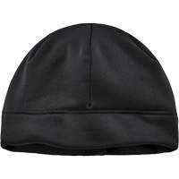 N-Ferno&reg; Zippered Winter Beanie Hat & Bump Cap Insert, Fleece Lining, Medium/Small, Black NTL Industrial