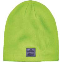 N-Ferno&reg; Rib Knit Winter Hat, Acrylic Lining, One Size, High-Visibility Lime Green NTL Industrial
