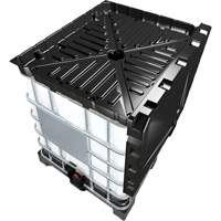 Ensemble dentonnoir GRV noir pleine grandeur de 30 gal NTL Industrial