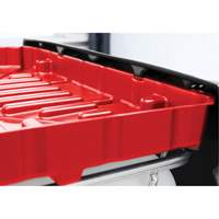 Entonnoir GRV pleine grandeur de 30 gal en poly&eacute;thyl&egrave;ne rouge r&eacute;sistant aux produits chimiques NTL Industrial