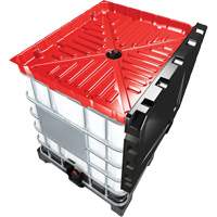 Ensemble dentonnoir GRV rouge pleine grandeur de 30 gal NTL Industrial