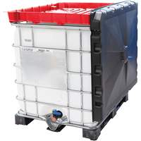 Ensemble dentonnoir GRV rouge pleine grandeur de 30 gal NTL Industrial
