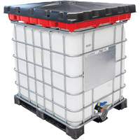 Ensemble dentonnoir GRV rouge pleine grandeur de 30 gal NTL Industrial