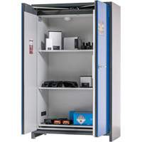 Armoire dentreposage de batteries lithium-ion avec recharge int&eacute;gr&eacute;e et r&eacute;sistance au feu de 90 minutes NTL Industrial
