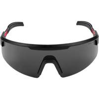 Wraparound Safety Glasses, Black Lens, Anti-Scratch, ANSI Z87+/Meets/Exceeds CSA Z94.3 NTL Industrial