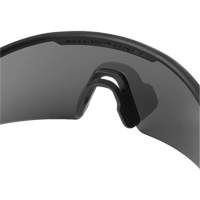 Wraparound Safety Glasses, Black Lens, Anti-Scratch, ANSI Z87+/Meets/Exceeds CSA Z94.3 NTL Industrial