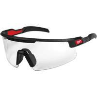 Wraparound Safety Glasses, Clear Lens, Anti-Scratch, ANSI Z87+/Meets/Exceeds CSA Z94.3 NTL Industrial