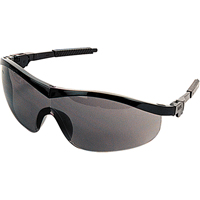 Storm<sup>®</sup> Safety Glasses, Grey/Smoke Lens, Anti-Scratch Coating, ANSI Z87+ SJ327 | NTL Industrial