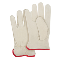 Gants pour conducteurs &agrave; ajustement serr&eacute;, 2T-Grand, Paume en Cuir fleur de vache NTL Industrial