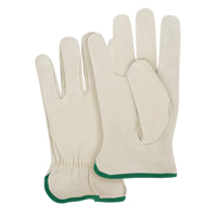 Gants pour conducteurs &agrave; ajustement serr&eacute;, T-Grand, Paume en Cuir fleur de vache NTL Industrial