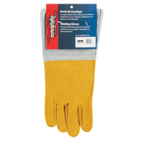 Superior Fit TIG Welding Gloves, Split Deerskin, Size Medium NTL Industrial