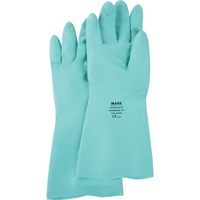 StanSolv&reg; Z-Pattern Grip Gloves, Size 6/X-Small, 13" L, Nitrile, 15-mil NTL Industrial