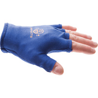 Doublures antichocs pour gants sans doigts, main droite, 6/T-petit, Paume en Synth&eacute;tique, Poignet &agrave; enfiler NTL Industrial