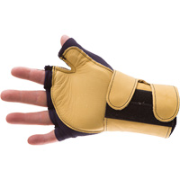Premium Impact & Repetitive Strain Protective Left-Hand Glove, Size X-Small, Grain Leather Palm NTL Industrial
