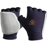 Palm and Side Impact Glove Liner-Right, X-Small, Grain Leather Palm, Slip-On Cuff SR303 | NTL Industrial