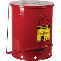 Oily Waste Cans, FM Approved/UL Listed, 21 US gal., Red SR360 | NTL Industrial