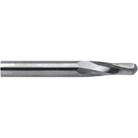 Fraise en bout allong&eacute;e &agrave; embout sph&eacute;rique, 1/8" dia., 2 cannelures, Carbure NTL Industrial