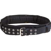 Ceinture matelass&eacute;e large, Polyester, Noir NTL Industrial