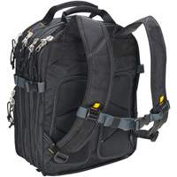 Sacs &agrave; dos pour outils &agrave; 75 pochettes, 13" lo x 17-1/2" la, Noir, Nylon NTL Industrial