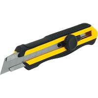 Dynagrip Snap-Off Knife, 18 mm, Steel, Plastic Handle NTL Industrial
