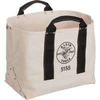 Heavy-Duty 17" Tool Bag, Canvas, 1 Pockets, Beige/Black NTL Industrial