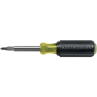  10-in-1 Screwdriver / Nutdriver, 7-3/4" L, Cushion Grip Handle NTL Industrial