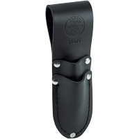 Porte-ciseaux et couteaux &eacute;pisseur de c&acirc;bles, Cuir, 1 Poches NTL Industrial