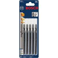 Jigsaw Blade, High-Carbon Steel, T-Shank, 4-5/8" L, 8-12 TPI NTL Industrial