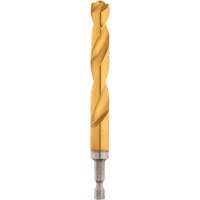 Shockwave Drill Bit, 1/2", Titanium, 3-21/64 Flute, 135° Point NTL Industrial