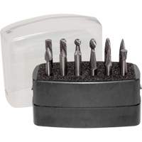 Double Cut Rotary Burr Set, 12 Pieces TCS890 | NTL Industrial